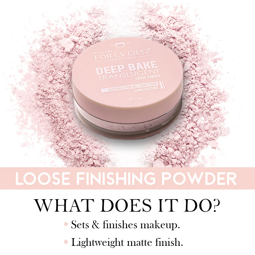 Daily Life Forever52 Deep Bake Translucent Matte Loose Powder, 20g