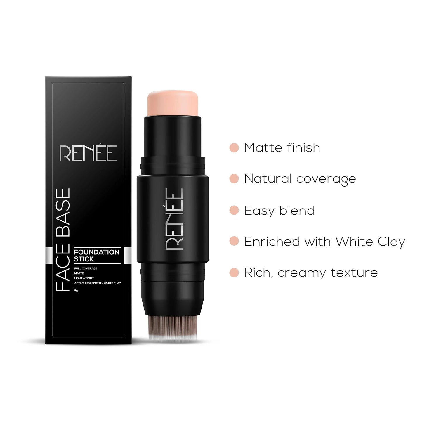 RENEE Face Base Foundation Stick, 8 g