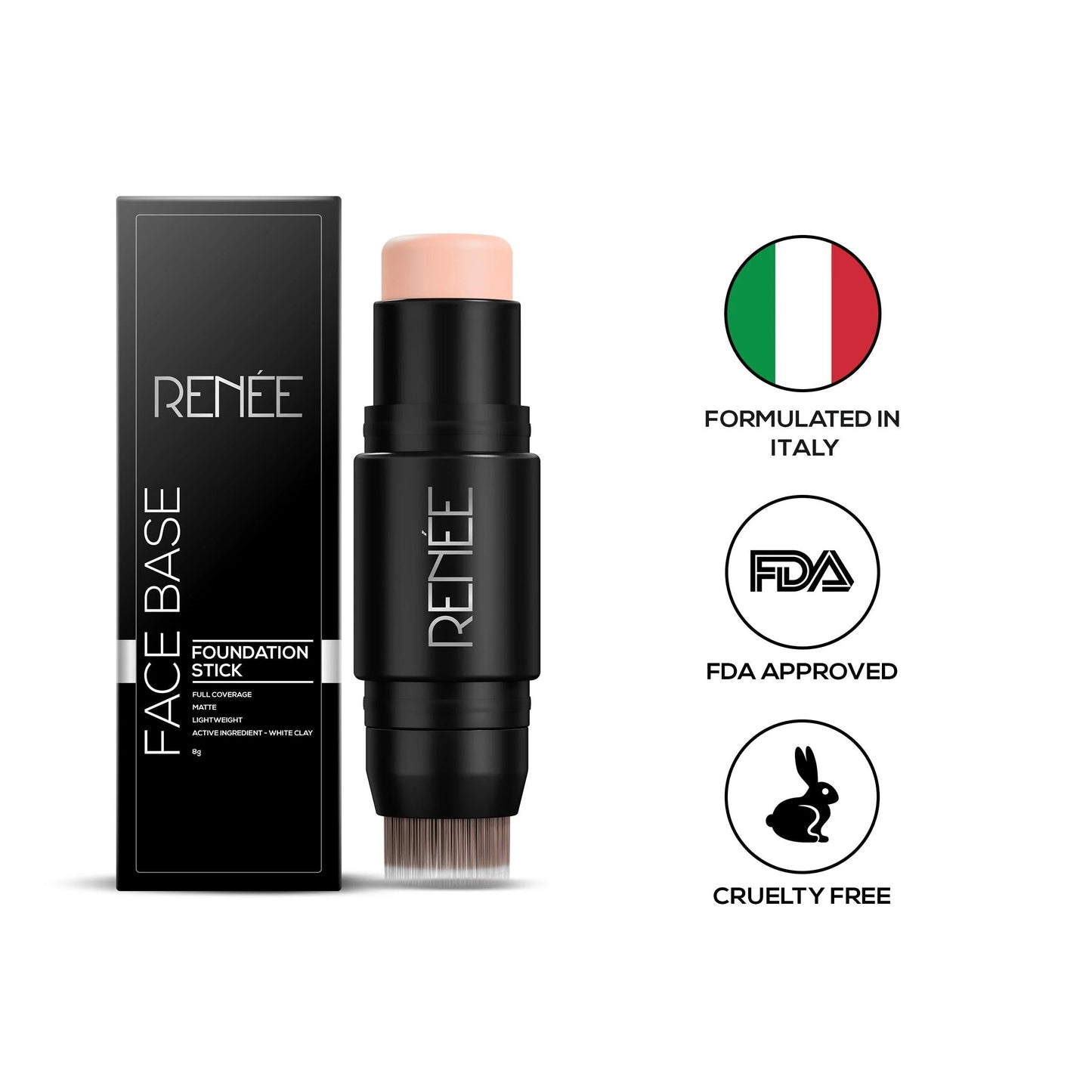 RENEE Face Base Foundation Stick, 8 g