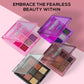RENEE Fearless Eyeshadow Palette, 12gm