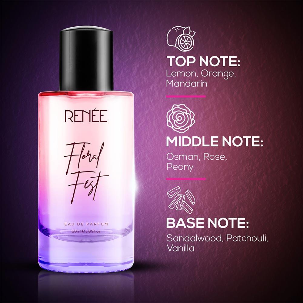 RENEE Floral Fest Eau De Parfum, 50ml