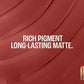 Lakmē Forever Matte Lipstick, 4.5g