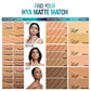Lakmē 9to5 Hya Matte Foundation + Hyaluronic Acid, 25ml