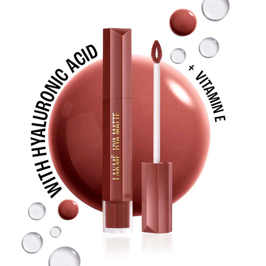 Lakmē 9to5 Hya Matte Liquid Lipstick, 5.3ml