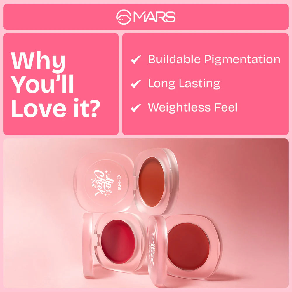 MARS Lip & Cheek Tint, 2.8g