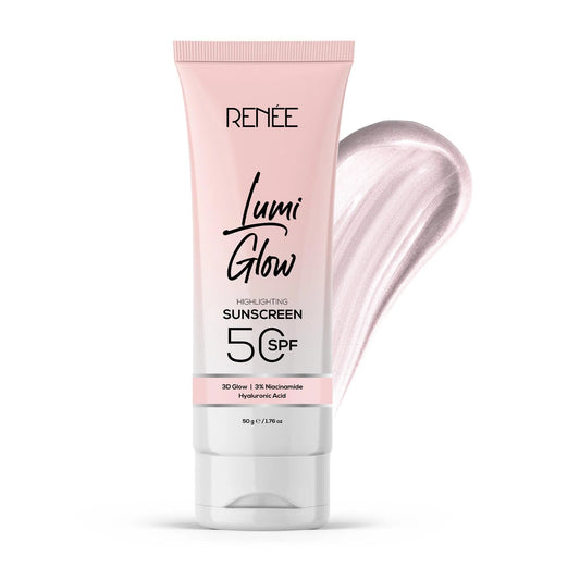 RENEE Lumi Glow Highlighting Sunscreen with SPF 50, 50g