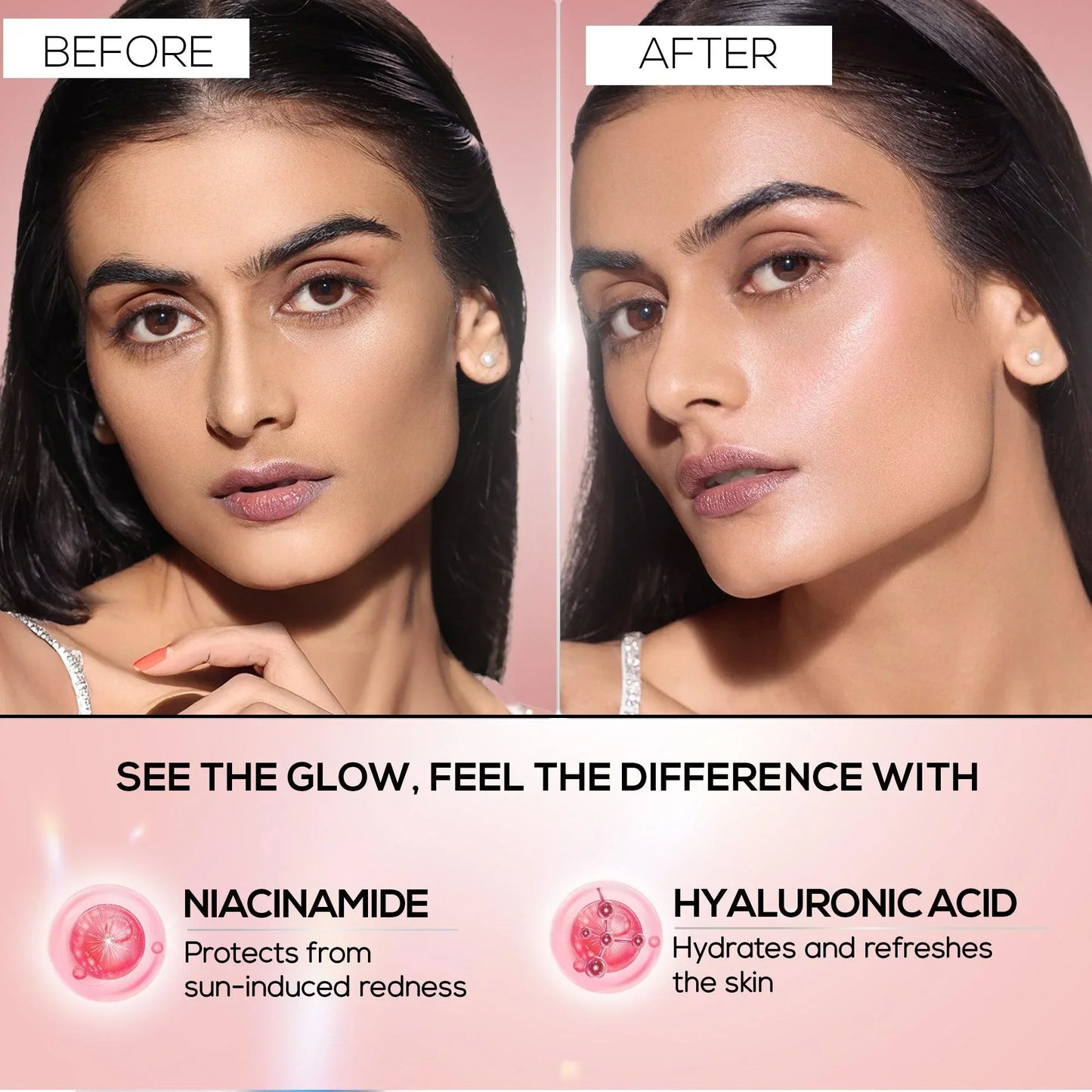 RENEE Lumi Glow Highlighting Sunscreen with SPF 50, 50g