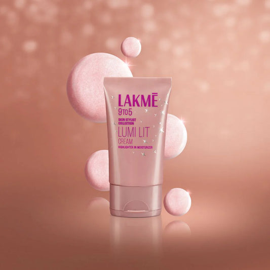 Lakme 9 to 5 Lumi Lit Cream, Golden Glaze,30g