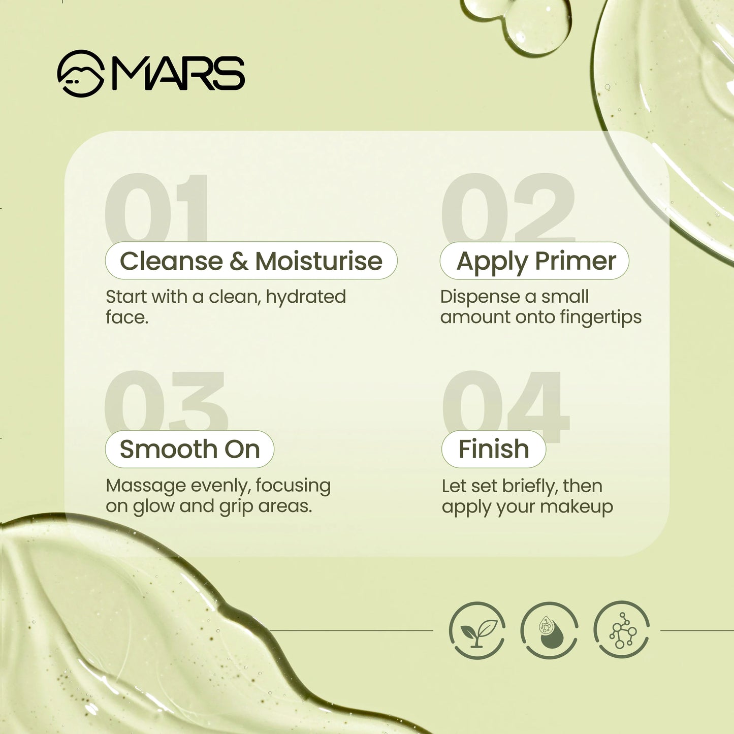 MARS Dewy Face Primer | It's Glow O' Clock Primer, 30ml