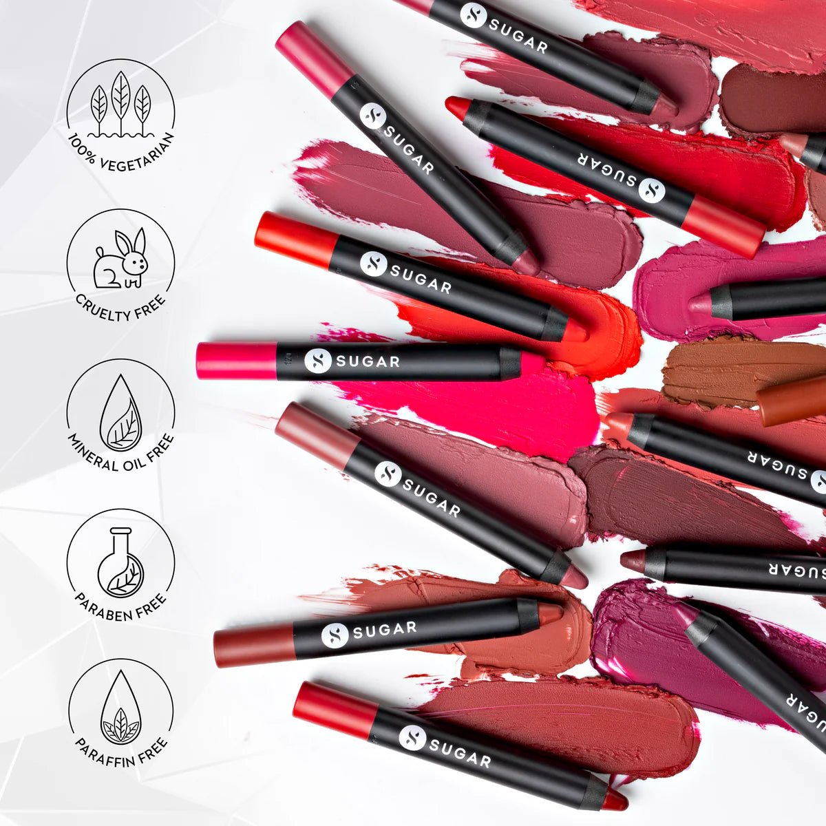 SUGAR Matte As Hell Crayon Lipstick , 2.8g