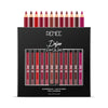 RENEE Define Matte Pencil Lip Liner, Set of 12