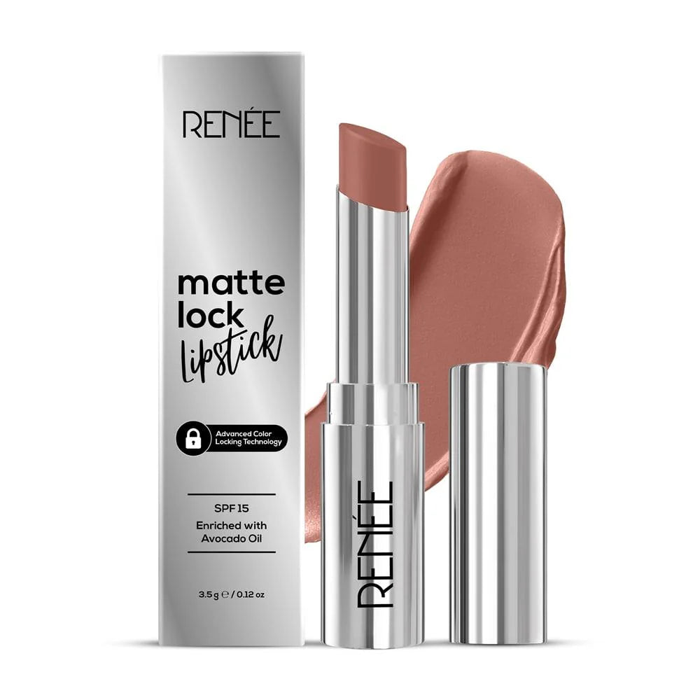 RENEE Matte Lock Lipstick, 3.5g