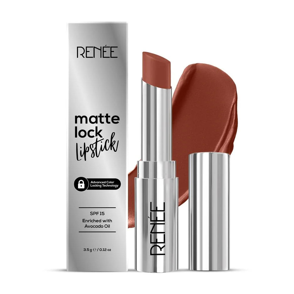 RENEE Matte Lock Lipstick, 3.5g