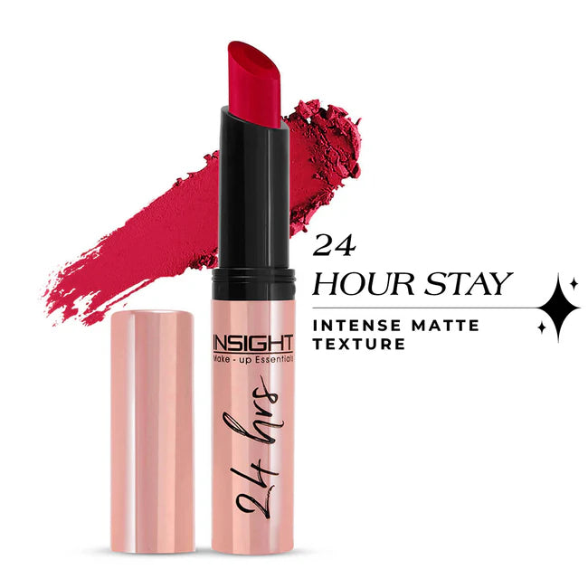 Insight Cosmetics 24 Hrs Non Transfer Matte Lipstick, 3g