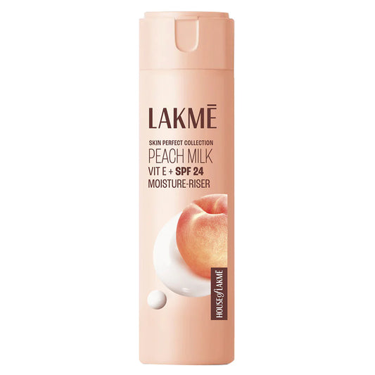 Lakmē Peach Ceramide Moisturizer with SPF 24| For Dry Skin, Normal Skin & Sensitive Skin