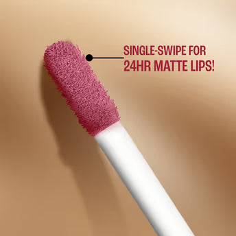 Lakmē 9to5 Powerplay Priming Matte Liquid Lip Color, 4.2ml