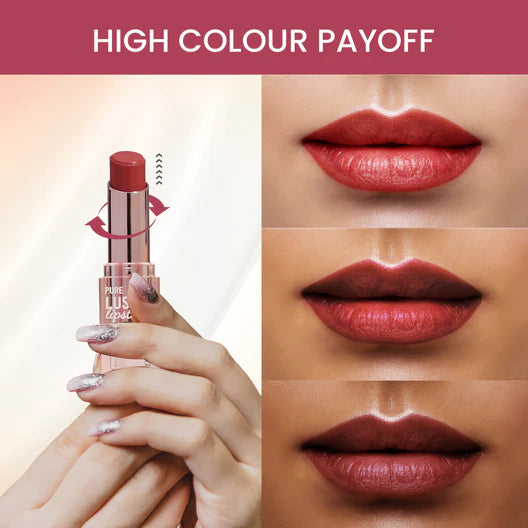 Swiss Beauty Pure Lustre Lipstick, 3.8g
