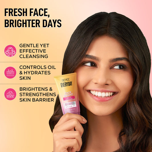 RENÉE Everyday Face Bright Gentle Facewash