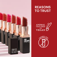 Swiss Beauty Pure Creamy Lipstick, 4g