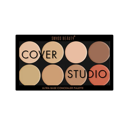 Swiss Beauty Cover Studio Ultra Base Concealer Palette, 19g