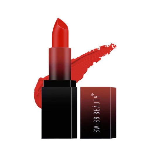 Swiss Beauty HD Matte Lipstick, 3.5g