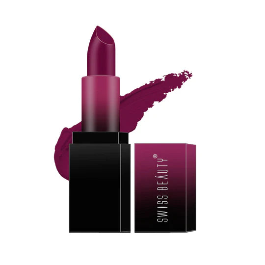 Swiss Beauty HD Matte Lipstick, 3.5g