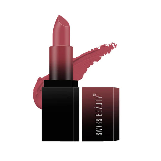 Swiss Beauty HD Matte Lipstick, 3.5g