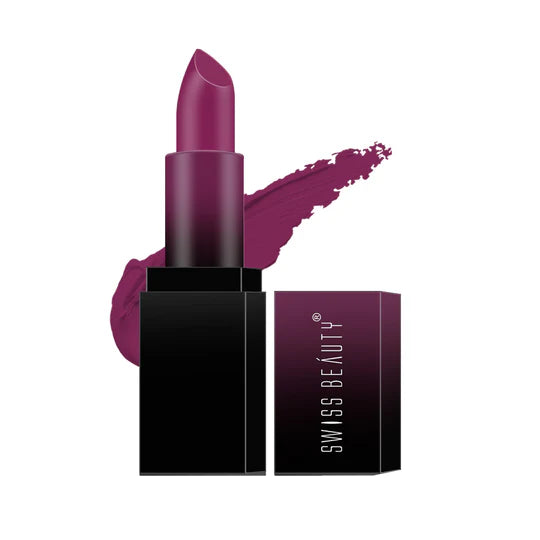 Swiss Beauty HD Matte Lipstick, 3.5g