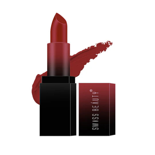 Swiss Beauty HD Matte Lipstick, 3.5g