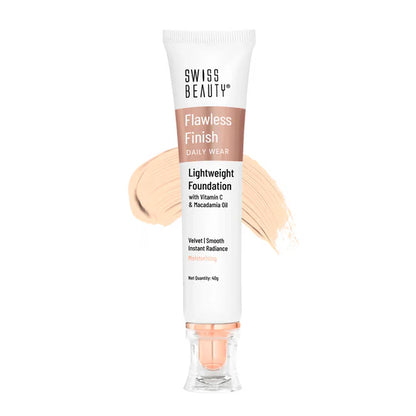 Swiss Beauty Flawless Finish Daily Wear Lightweight Foundation, 40g
