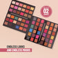 Swiss Beauty 36 Color Eyeshadow Palette, 40g