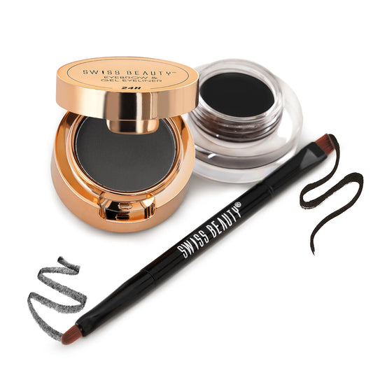 Swiss Beauty Eyebrow & Gel Eyeliner, 7g