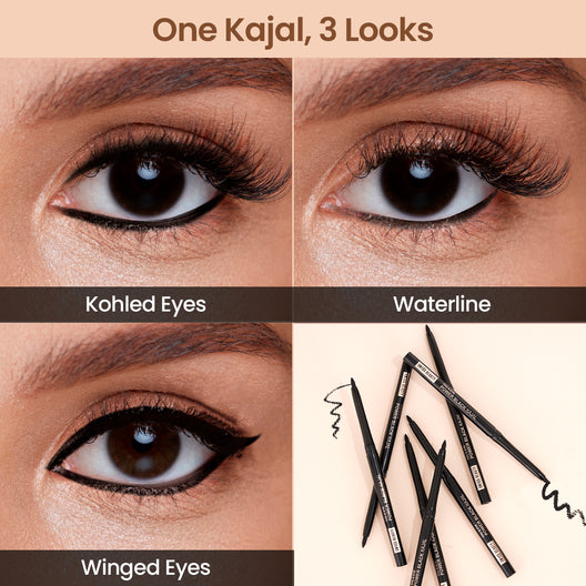 Swiss Beauty You & Eye Power Black Kajal, 0.30g