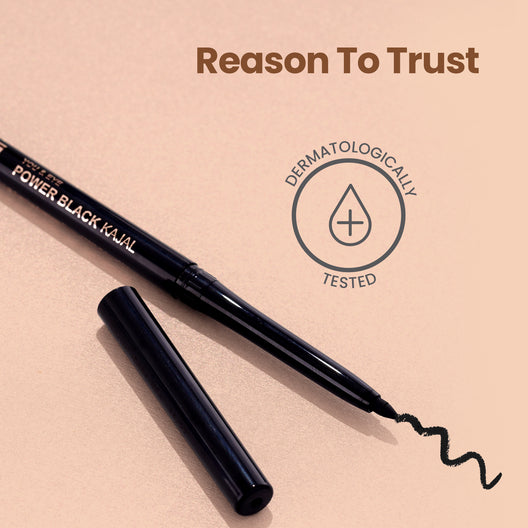 Swiss Beauty You & Eye Power Black Kajal, 0.30g