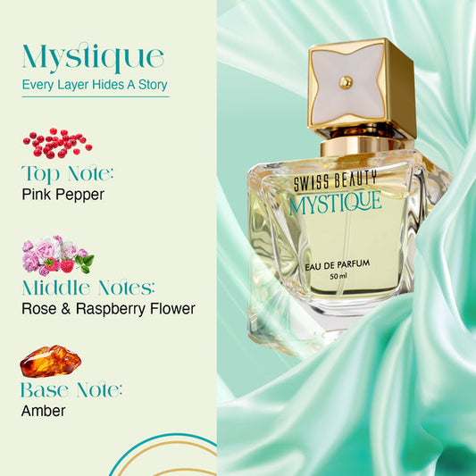 Swiss Beauty Mystique Eau De Parfum 50ml