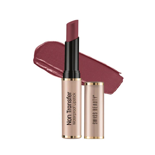 Swiss Beauty Non Transfer Waterproof Lipstick, 3g
