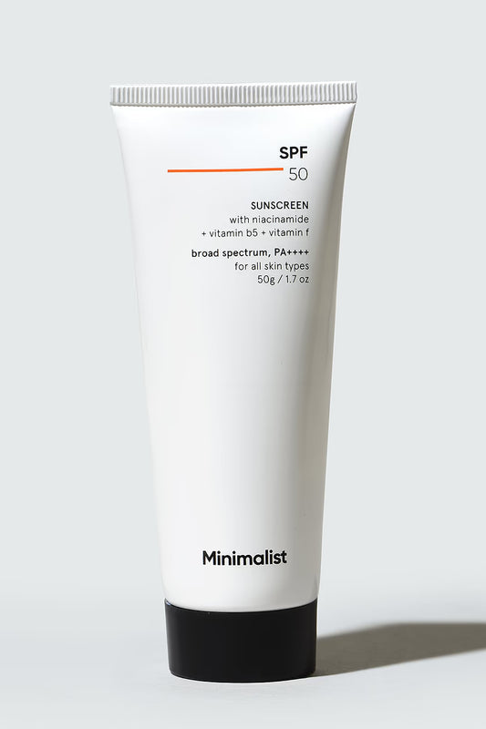Minimalist SPF 50 Sunscreen
