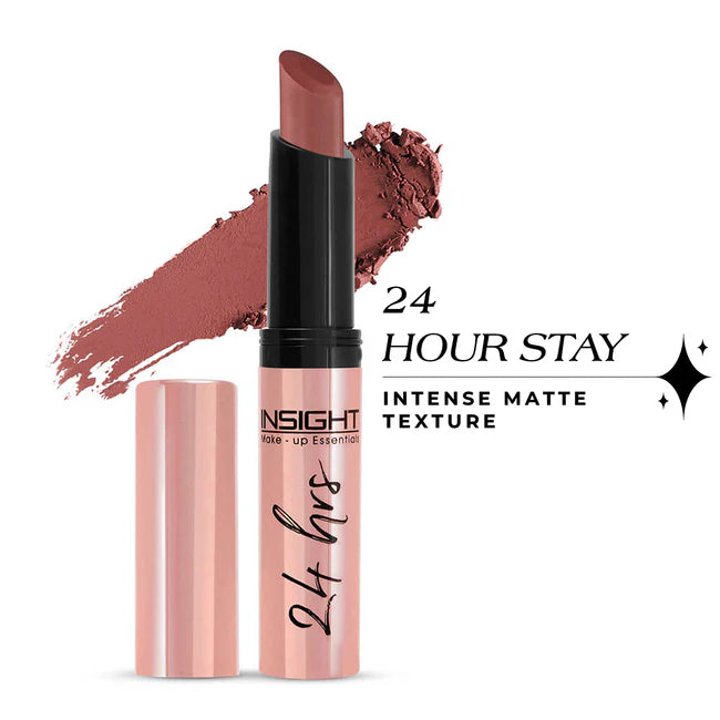 Insight Cosmetics 24 Hrs Non Transfer Matte Lipstick, 3g