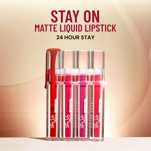 Swiss Beauty Stay On Matte Liquid Lipstick, 2g