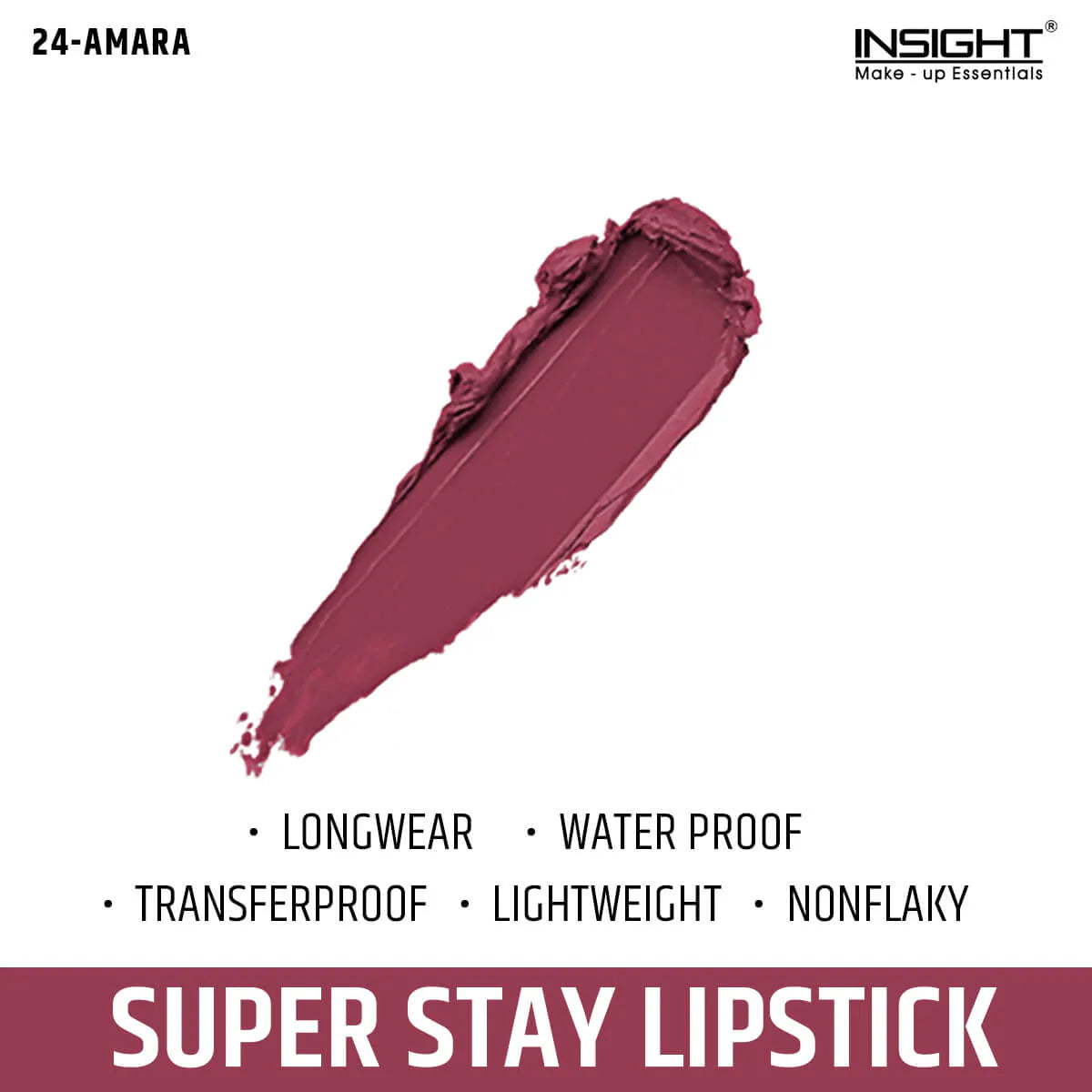 Insight Cosmetics Super Stay Lipstick, 7g