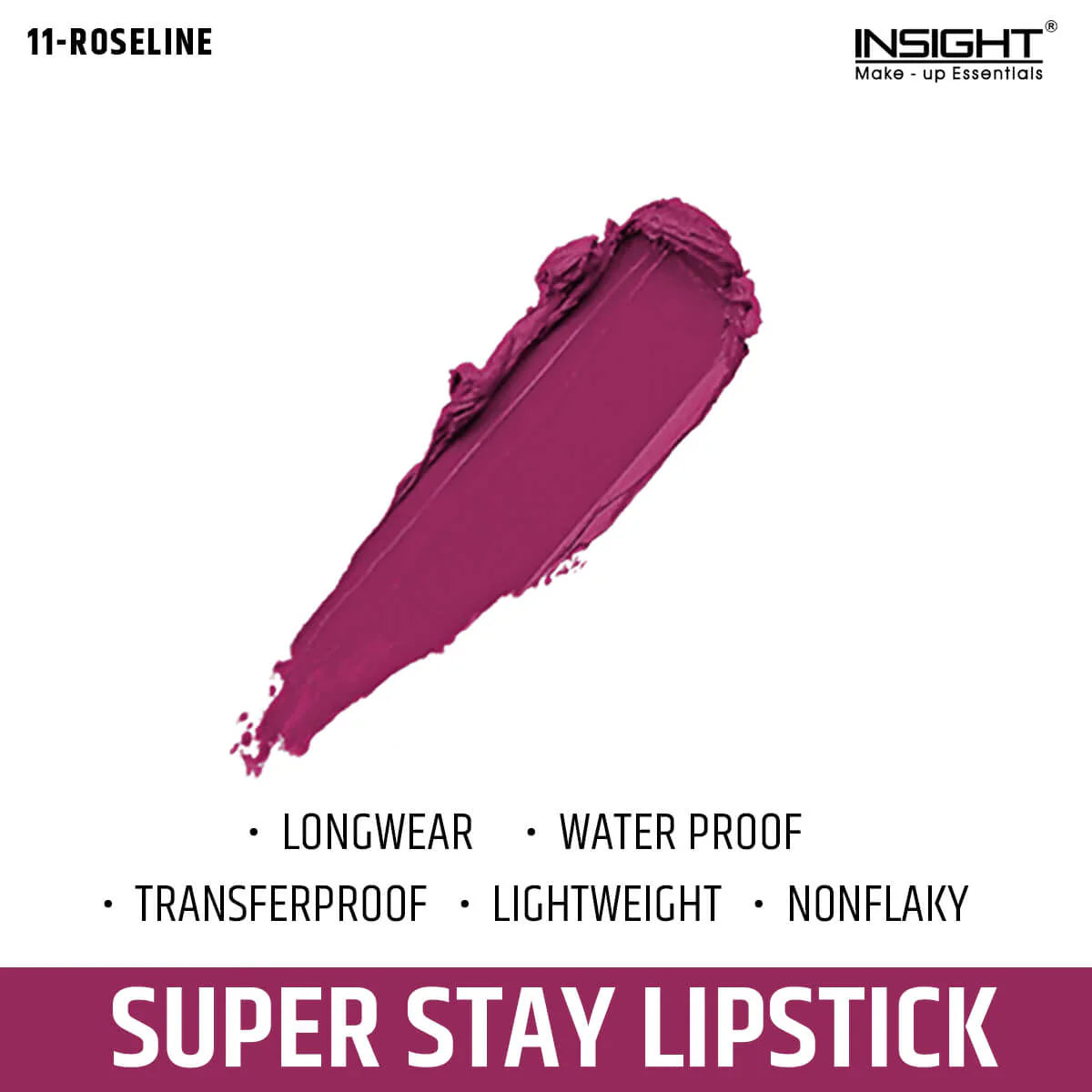 Insight Cosmetics Super Stay Lipstick, 7g