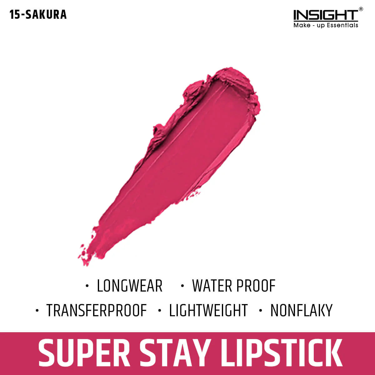 Insight Cosmetics Super Stay Lipstick, 7g