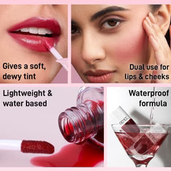 RENEE Tip Tip Water Tint , Lip and Cheek, 5ml