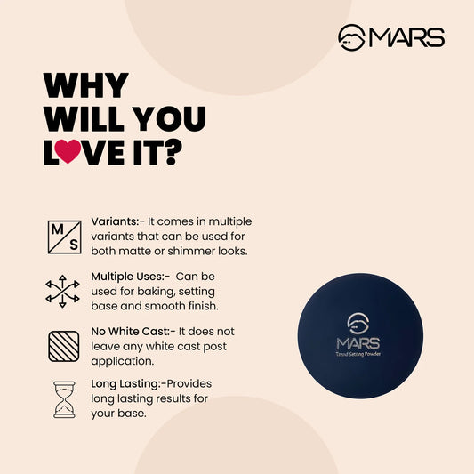 MARS Loose Powder | Trend Setting Powder, 8g