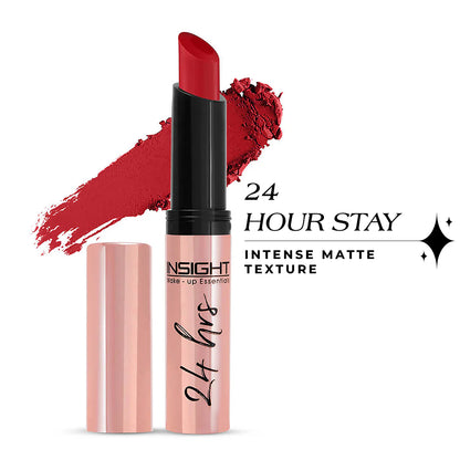 Insight Cosmetics 24 Hrs Non Transfer Matte Lipstick, 3g