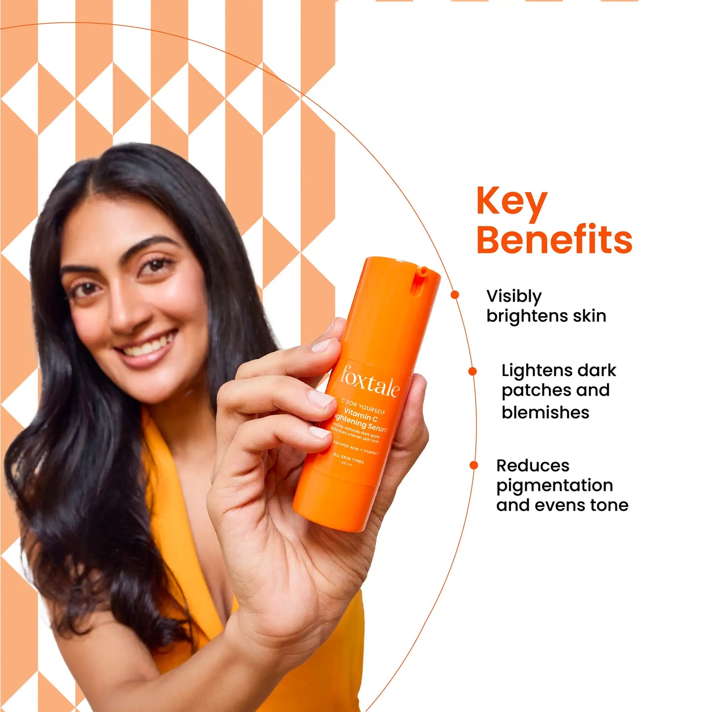 Foxtale Vitamin C Brightening Serum, 30ml