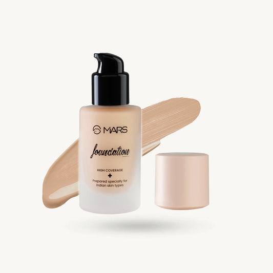 MARS High Coverage Liquid Foundation, 40ml