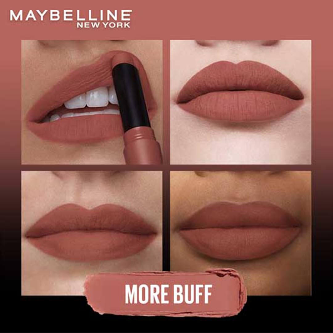 Maybelline New York Color Sensational Ultimattes Lipstick, 1.7g