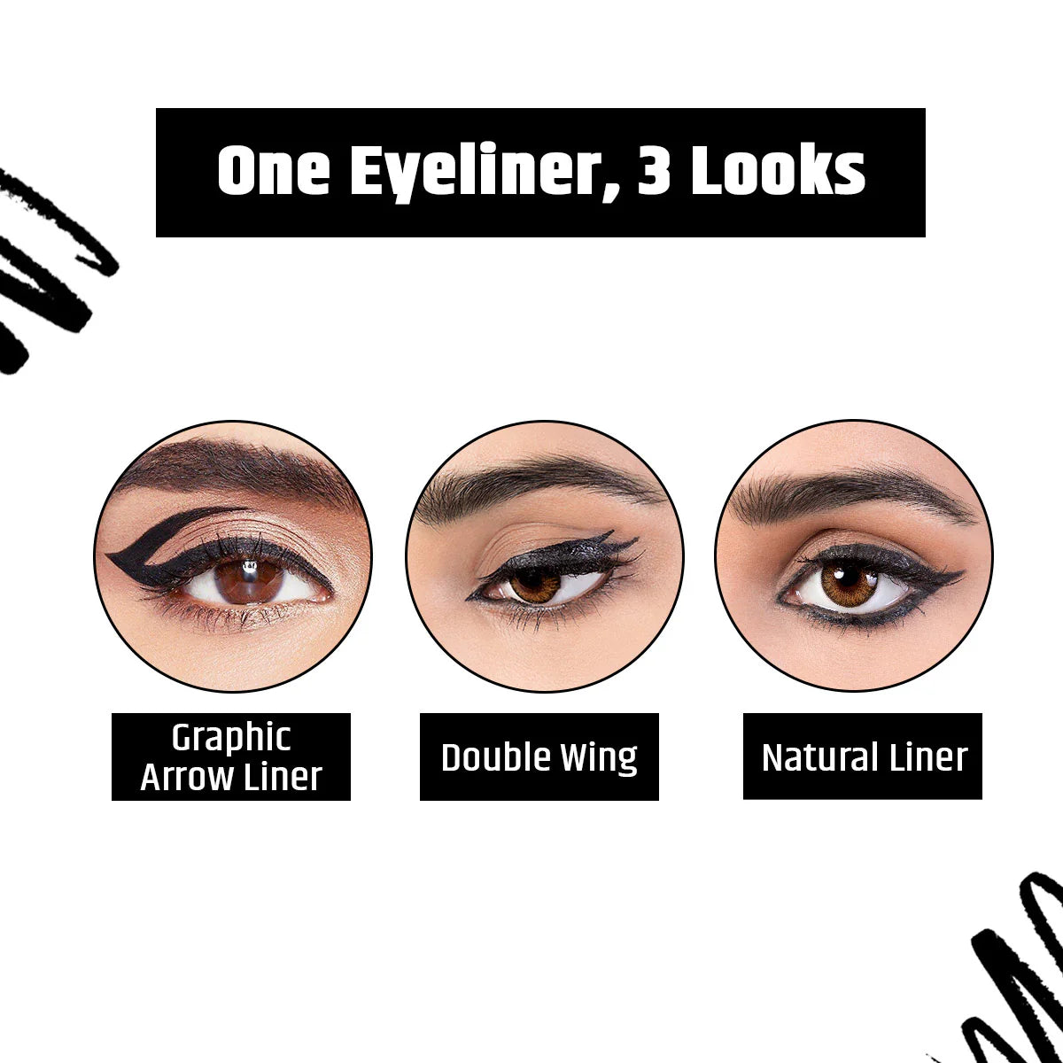 Insight Cosmetics Shiny Waterproof Eyeliner, 5ml