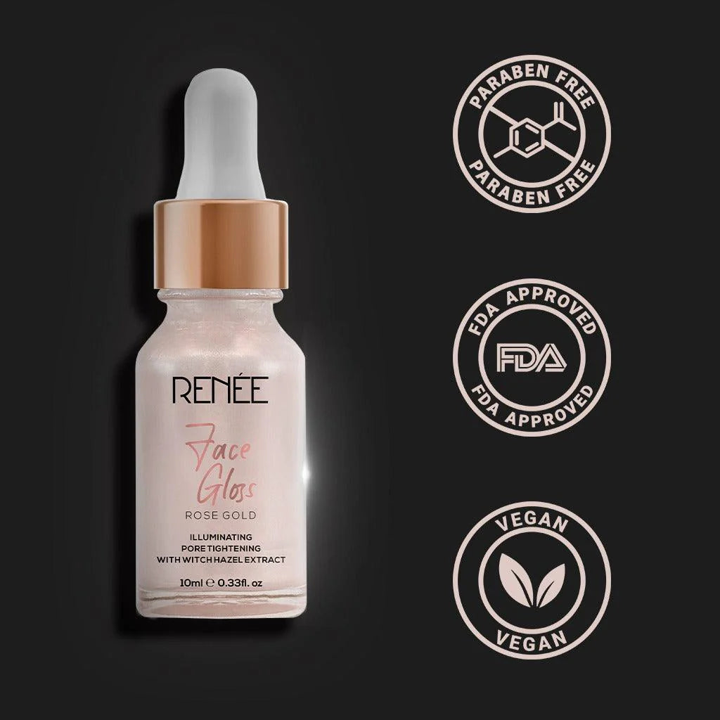 RENEE Face Gloss with Hyaluronic Acid, 10ml